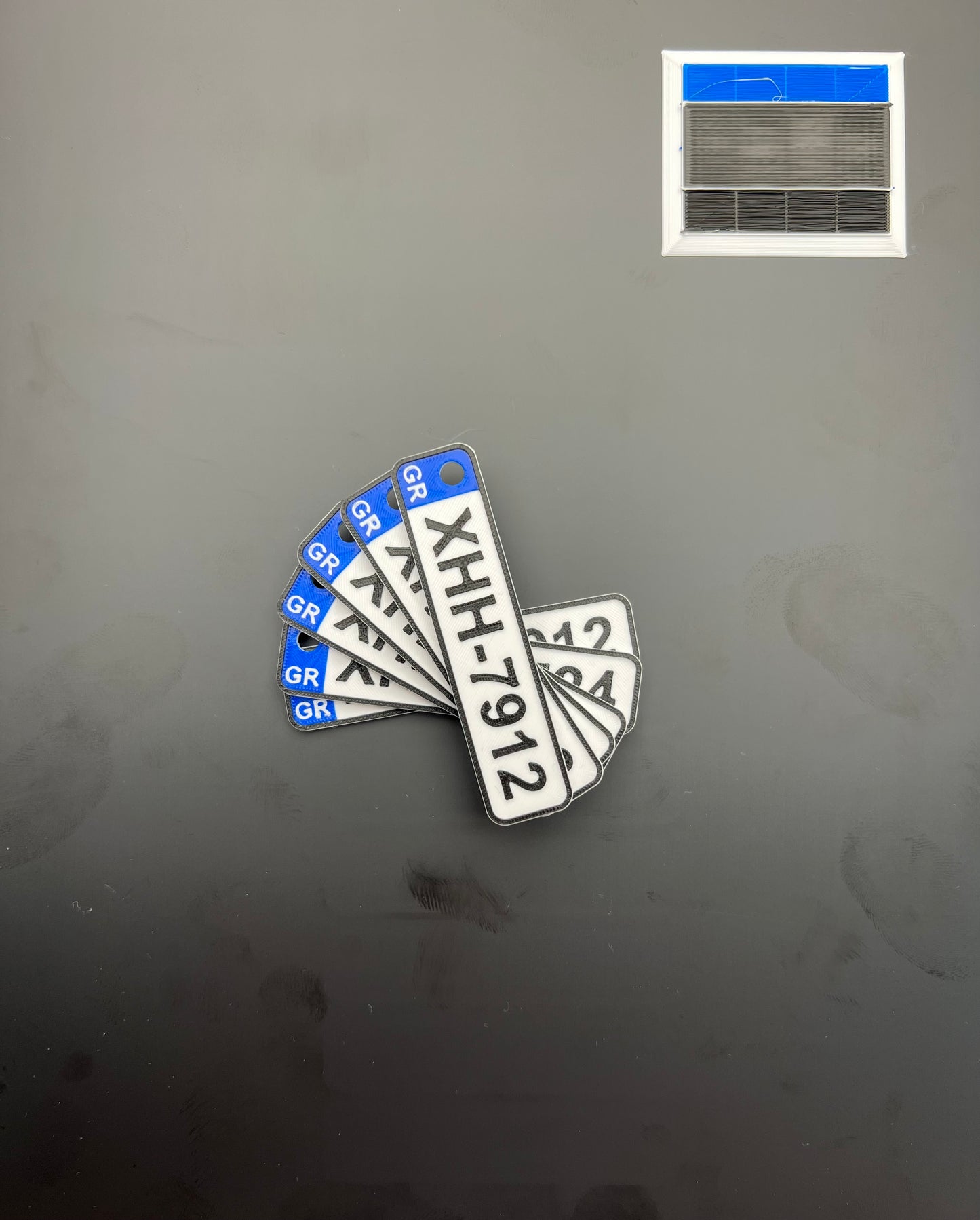 Πινακίδα Αυτοκινήτου Μπρελόκ Προσωποποιημένη