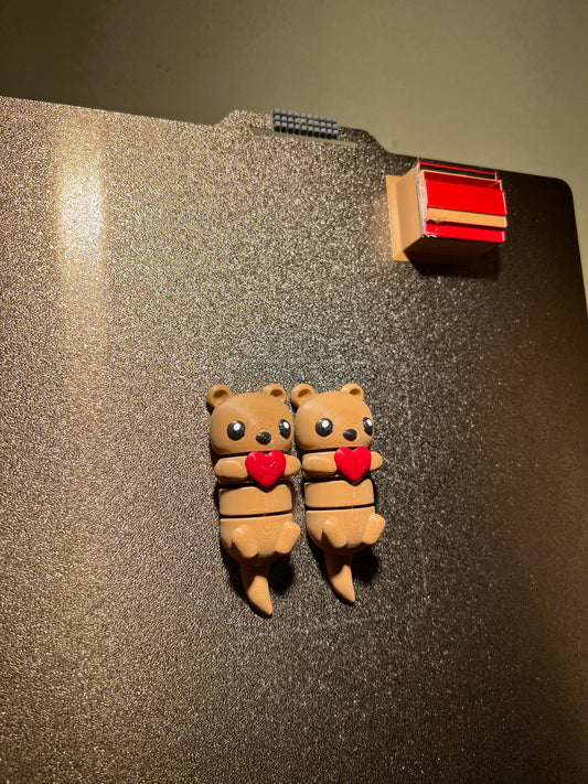 Βίδρες που Ενώνονται – Μαγνητικό Μπρελόκ🦦