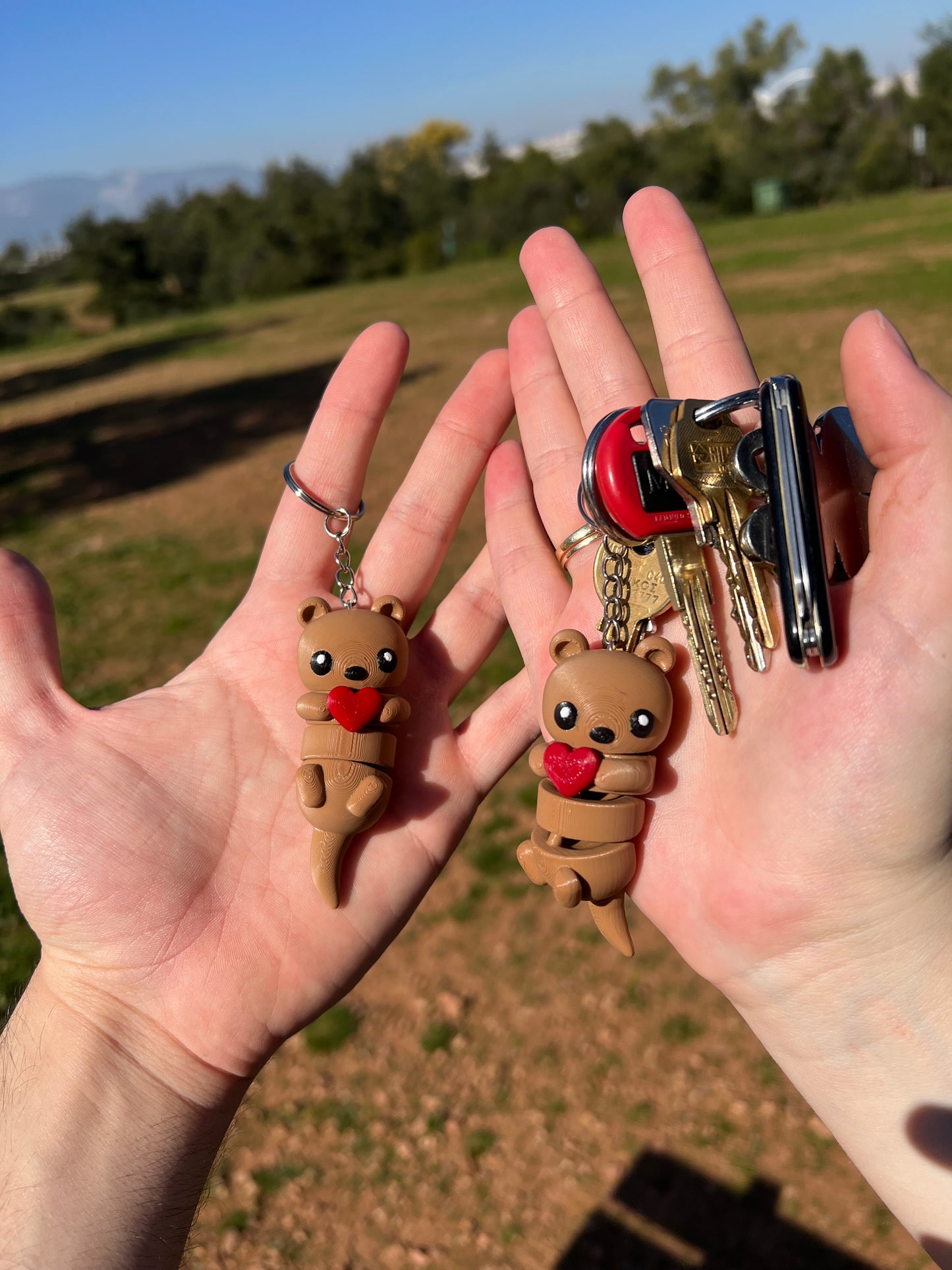 Βίδρες που Ενώνονται – Μαγνητικό Μπρελόκ🦦